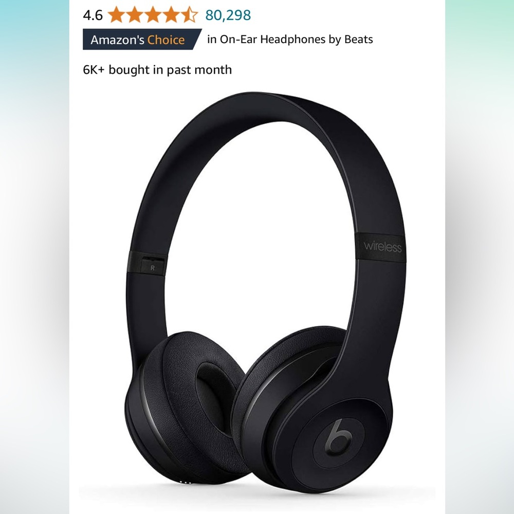 Beats Solo 3 headphones NWT